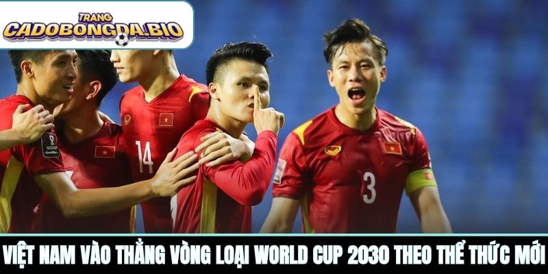 Việt Nam vào thẳng vòng loại World Cup 2030 theo thể thức mới